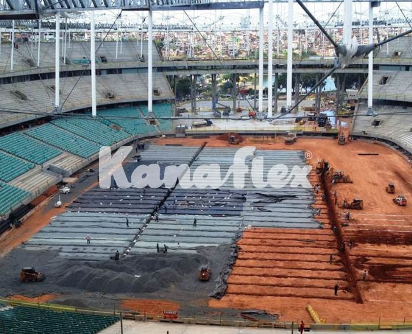 KanaNet — Tubo perfurado para drenagem