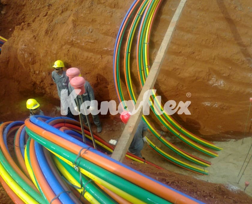 Optilex — Dutos PEAD coloridos