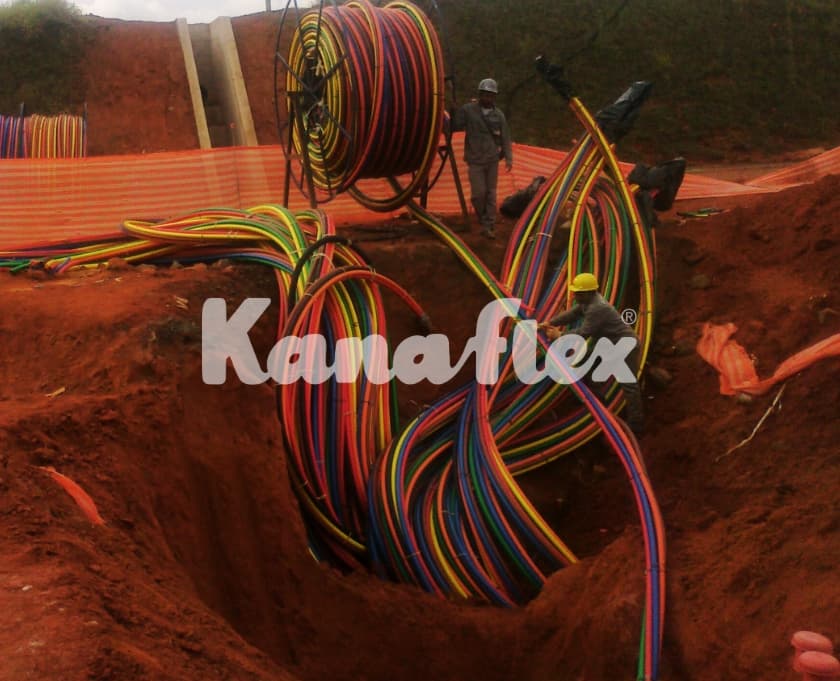 Optilex — Instalação em obra